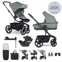 EASYWALKER SET Kočík 4v1 Harvey⁵ Agave Green XXL RWS + CYBEX Aton B2 i-Size + základňa