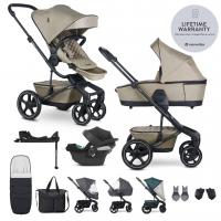 EASYWALKER SET Kočík 4v1 Harvey⁵ Premium Pearl Taupe XXL RWS + CYBEX Aton B2 i-Size