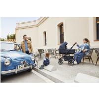 EASYWALKER Kočík kombinovaný Jimmey 2v1 Indigo Blue LITE AIR + CYBEX Aton B2 i-Size + základňa