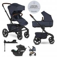 EASYWALKER SET Kočík 4v1 Jimmey Indigo Blue LITE RWS + CYBEX Aton B2 i-Size + základňa