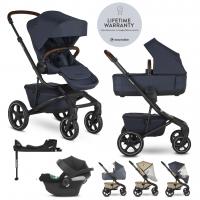 EASYWALKER SET Kočík 4v1 Jimmey Indigo Blue LITE RWS + CYBEX Aton B2 i-Size + základňa
