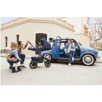 EASYWALKER Kočík kombinovaný Jimmey 2v1 Pepper Black LITE AIR + CYBEX Aton B2 i-Size + základňa