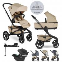 EASYWALKER SET Kočík 4v1 Jimmey Sand Taupe LITE RWS + CYBEX Aton B2 i-Size + základňa