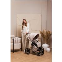 MUUVO SET Kočík 4v1 Quick Boho Beige set + CBX By CYBEX Aton B2 i-Size + základňa