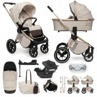 MUUVO SET Kočík 4v1 Quick Boho Brown set + CBX By CYBEX Aton B2 i-Size + základňa