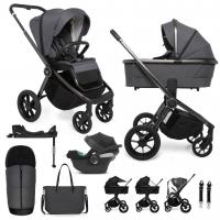 MUUVO SET Kočík 4v1 Quick SE 2 Diamond graphite set + CBX By CYBEX Aton B2 i-Size + základňa