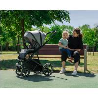 MUUVO SET Kočík 4v1 Slick 2.0 set Iron graphite + CYBEX Aton B2 i-Size + základňa