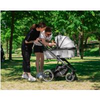 MUUVO SET Kočík 4v1 Slick 2.0 set Iron graphite + CYBEX Aton B2 i-Size + základňa