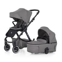 PETITE&MARS SET Kočík 4v1 ICON Dove Grey XXL AIR + CBX By CYBEX Aton B2 i-Size