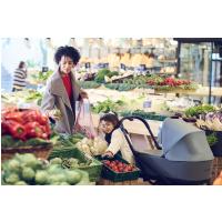 EASYWALKER Kočík kombinovaný Rockey S Fresh Green