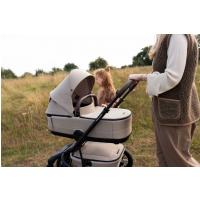 EASYWALKER Kočík kombinovaný Jimmey Explore Pearl Taupe AIR + CYBEX Aton B2 i-Size + základňa