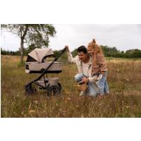 EASYWALKER Kočík kombinovaný Jimmey Explore Pearl Taupe AIR + CYBEX Aton B2 i-Size + základňa