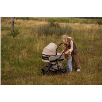 EASYWALKER Kočík kombinovaný Jimmey Explore Pearl Taupe AIR + CYBEX Aton B2 i-Size + základňa