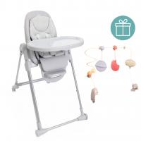 CHICCO Stolička jedálenská Polly Armonia - Steel