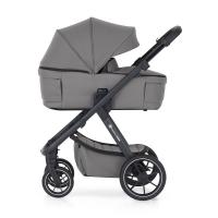 PETITE&MARS Kočík kombinovaný ICON 2v1 Dove Grey LITE RWS + Core Pro i-Size Black Grey + Báza