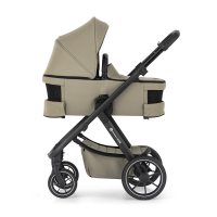 PETITE&MARS Kočík kombinovaný ICON 2v1 Mossy Green XXL RWS + Core Pro i-Size Black Grey + Báza