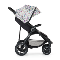 PETITE&MARS Kočík športový Street2 Air Black Limited 100 Tattoo