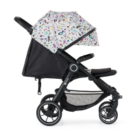 PETITE&MARS Kočík športový Street2 RWS Black Limited 100 Tattoo