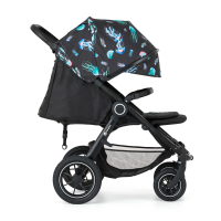 PETITE&MARS Kočík športový Street2 Air Black Limited 100 Jellyfish