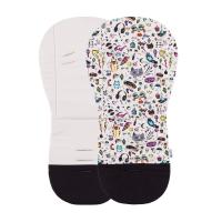 PETITE&MARS Kočík športový Street2 Air Black Limited 100 Tattoo