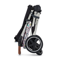 PETITE&MARS Kočík športový Royal3 Silver Limited100 Tattoo