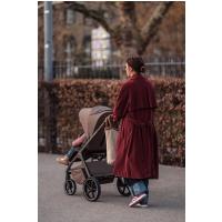 EASYWALKER Kočík kombinovaný Zoey Chestnut Brown + CBX By CYBEX Aton B2 i-Size + základňa