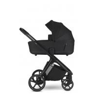 EASYWALKER Kočík kombinovaný Zoey Pure Black + CBX By CYBEX Aton B2 i-Size + základňa