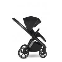 EASYWALKER Kočík kombinovaný Zoey Pure Black + CBX By CYBEX Aton B2 i-Size + základňa