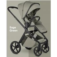 EASYWALKER Kočík kombinovaný Zoey Sage Green + CBX By CYBEX Aton B2 i-Size + základňa