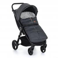 KINDERKRAFT SELECT Kočík kombinovaný 3v1 Prime 2 Shadow Grey, Premium + Fusak Jibot Charcoal Grey