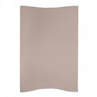 CEBA BABY Podložka prebaľovacia 2-hranná mäkká (48x70) Cosy Caro koralová