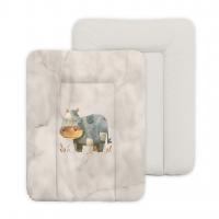 CEBA BABY Podložka prebaľovacia mäkká (50x70) Basic Cosy Hippo