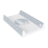 CEBA BABY Podložka prebaľovacia 2-hranná s pevnou doskou (50x70) Basic Friends