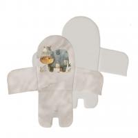 CEBA BABY Vložka do jedálenskej stoličky (38x28) Basic Cosy Hippo