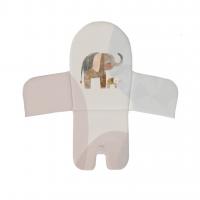 CEBA BABY Vložka do jedálenskej stoličky (38x28) Basic Elephant Family