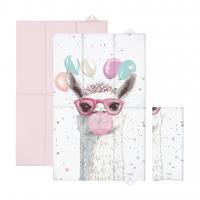 CEBA BABY Podložka prebaľovacia cestovná (80x50) Basic Crazy Lama