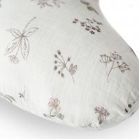 CEBA BABY Polštář kojicí HUGGY (150x60x37) Basic Mušelín Small Twigs