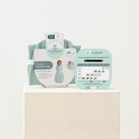 ERGOPOUCH Zavinovačka a vak na spanie 2v1 Cocoon Oatmeal Marle 0-3 m, 3-6 kg, 2,5 tog