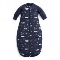 ERGOPOUCH Vak a overal na spanie 2v1 organická bavlna Suit Whale 8-24 m, 8-14 kg, 2,5 tog