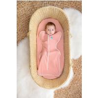 Love To Dream Zavinovačka Swaddle UP, veľkosť M, ružová, ETAPA 1, EcoVero