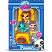 Littlest Pet Shop Tiki Jungle - Zvieratká z Džungľe, 3 postavičky