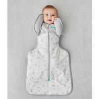 Love To Dream Zavinovačka Swaddle UP, veľkosť XS, biela/mesiac, ETAPA 1, Extra Warm