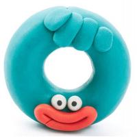 HEY CLAY Monsters Donut Modelovacia hmota, Šiška