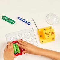 Miniland - zabawki edukacyjne Miniland Electrofun DIY Interaktívna hra, Vzdelávacia sada - Čas na hranie (El. obvody)