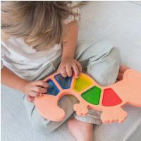 Miniland Senzorická skladačka - Jašterica