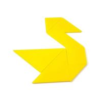 Miniland - zabawki edukacyjne Miniland Logická skladačka Tangram Mind&amp;Move – Súprava 2 kusov