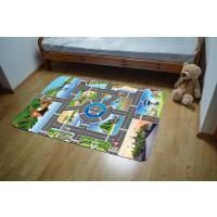 Nickelodeon Ultramäkký koberec, Paw Patrol, Mesto, 100x150cm