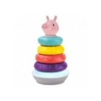 Kids Euroswan Pyramídová skladačka so zvukovými efektmi, Peppa Pig