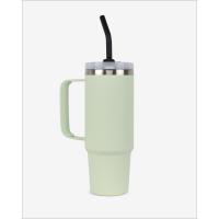 Runbott Latt Termohrnček s rúčkou a slamkou – 800 ml, Melónový