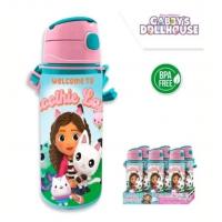 Kids Euroswan Hliníková fľaša Gabby Dollhouse, 600 ml